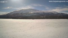 view from Lesjaskogsvatnet on 2024-03-22