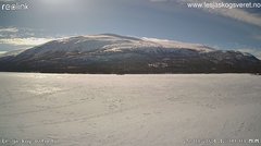view from Lesjaskogsvatnet on 2024-03-25