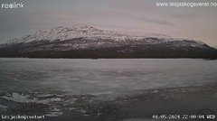 view from Lesjaskogsvatnet on 2024-05-01