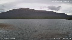 view from Lesjaskogsvatnet on 2024-10-24