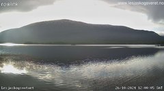 view from Lesjaskogsvatnet on 2024-10-26