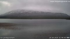 view from Lesjaskogsvatnet on 2024-10-28