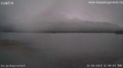 view from Lesjaskogsvatnet on 2024-10-31