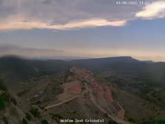 view from Xodos - Sant Cristòfol (Vista SE) on 2022-08-01