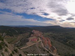 view from Xodos - Sant Cristòfol (Vista SE) on 2022-11-22