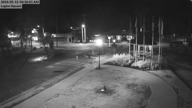 time-lapse frame, Inlet Legion Square webcam