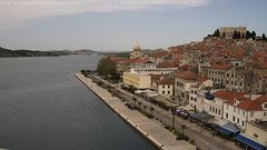 view from Šibenik hotel on 2024-04-15