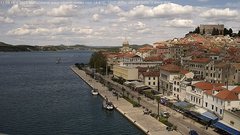 view from Šibenik hotel on 2024-04-18