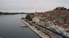 view from Šibenik hotel on 2024-04-20
