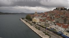 view from Šibenik hotel on 2024-04-24