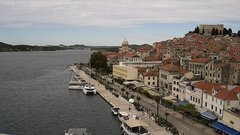 view from Šibenik hotel on 2024-09-30