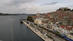 view from Šibenik hotel on 2024-10-19