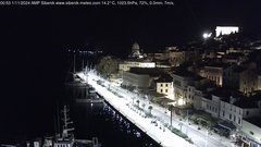 view from Šibenik hotel on 2024-11-01