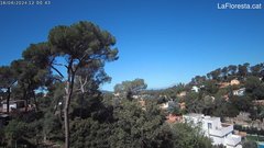 view from LaFloresta.cat on 2024-04-16