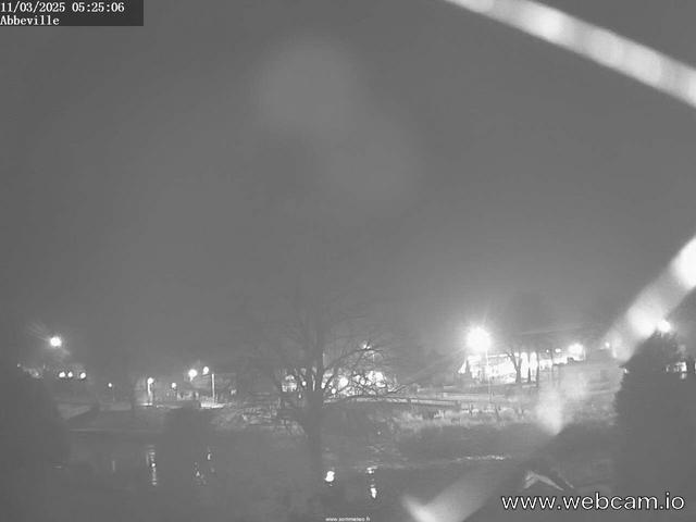 time-lapse frame, Abbeville, France webcam